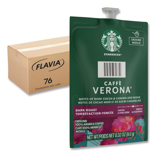 Coffee | FLAVIA 48104 Starbucks Coffee Freshpack - Caffe Verona (76/Carton) image number 0