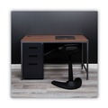 Just Launched | Alera ALEPABBFCH 14.96 in. x 19.29 in. x 27.75 in. 3-Drawers: Box/Box/File Legal/Letter Left or Right File Pedestal - Charcoal image number 8