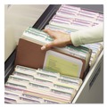File Jackets & Sleeves | Smead 73390 5.25 in. Expansion Redrope Tuff Pocket Drop-Front File Pockets with Fully Lined Gussets - Letter , Redrope (10/Box) image number 2