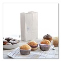 Food Trays, Containers, and Lids | Bagcraft 300298 Dubl Wax 6.13 in. x 12.38 in. SOS Bakery Bags - White (1000/Carton) image number 3