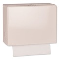 Paper Towel Holders | Tork 70WM1 11.75 x 5.75 x 9.25 Singlefold Hand Towel Dispenser - White (1/Carton) image number 5