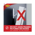 Back to School Sale | Command 17231-ES General Purpose Plastic Hooks Variety Pack - Assorted Sizes, White (54/Pack) image number 6