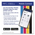 Office Printers | Brother MFCJ1360DW MFCJ1360DW Work Smart 1360 Copy/Print/Scan Wireless Color Inkjet AIO Printer image number 5