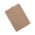 Clipboards | Universal UNV40304VP 1.25 in. Clip Capacity 8.5 in. x 11 in. Hardboard Clipboard - Brown (3/Pack) image number 1