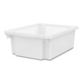 Boxes & Bins | HON HFMBIN6 Flagship 12.75 in. x 16 in. x 6 in. 1 Section Storage Bins - Translucent White image number 1