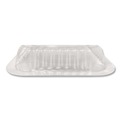  | Handi-Foil 2062DL 8.25 in. x 5.88 in. Plastic Dome Lids Fits Oblong Pans 2061/2062 - Clear (500/Carton) image number 2