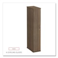 Office Filing Cabinets & Shelves | Alera VA621224WA 11.88 in. x 22.78 in. x 65 in. Valencia Series Wardrobe - Modern Walnut image number 2