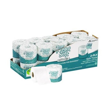 Georgia Pacific Professional 16620 Angel Soft Ps 2 Ply Premium Bathroom Tissue - White (20/Carton)