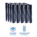 Cups and Lids | Boardwalk BWKPRTN15BL 1.5 oz. Polypropylene Souffle/Portion Cups - Black (2500/Carton) image number 5