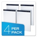 Notebooks & Pads | Ampad 20-031R 8.5 x 11.75 Sheets (50) Gold Fibre Wide/Legal Rule Writing Pads - White Sheets (4/Pack) image number 1