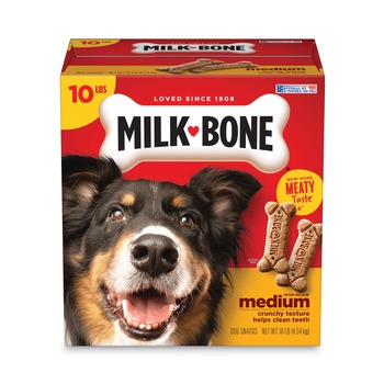 SNACKS | Milk-Bone 7910092501 10 lbs. Original/Medium Sized Dog Biscuits