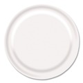 Bowls and Plates | Boardwalk CP9B1008125A 9 in. Diameter Paper Dinnerware Plate - White (1000/Carton) image number 3