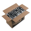 Cutlery | Boardwalk BWKFKTNMWPSBLA 4-Piece Fork/Knife/Napkin/Teaspoon Cutlery Kit - Black (250/Carton) image number 3