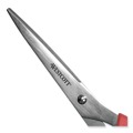 Back to School Sale | Westcott 40618 8 in. Long 3.5 in. Cut Length Value Line Stainless Steel Shears - Offset Red Handle image number 2