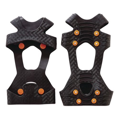 Safety & First Aid | Ergodyne 16754 Trex 6300 One Piece Slip-on Ice Cleats - Large Black (1-Pair) image number 0