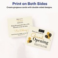 Avery | Avery 05919 80 lbs. 4.25 in. x 5.5 in. Printable Postcards for Inkjet/Laser Printers - Matte Ivory (100 Cards, 4 Cards/Sheet, 25 Sheets/Pack) image number 2