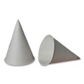 Cups and Lids | Eco Touch CC45 4.5 oz. Sugarcane Cone Cups - White (5000/Carton) image number 0