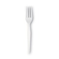 Just Launched | Dixie FH217 Plastic Cutlery Forks - White (1000/Carton) image number 1