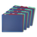 File Folders | Pendaflex 40144 8.5 x 11 Poly 1/3-Cut Top Tab January-December File Guides - Assorted Colors (12/Set) image number 4