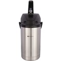Food Service | BUNN 32130.0000 3 Liter Lever Action Airpot - Stainless Steel/Black image number 4
