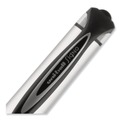 Pens | uni-ball 65800 207 Impact 1 mm Stick Gel Pen - Black Ink/Silver/Black Barrel/Bold (1-Dozen) image number 4