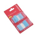 Page Flags | Universal UNV99002 Page Flags - Blue (50 Flags/Dispenser, 2 Dispensers/Pack) image number 1