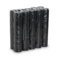  | Dixie D9542B 10 oz. - 20 oz. Cups Drink-Thru Plastic Lids - Black (1000/Carton) image number 0