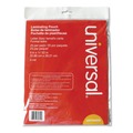 Laminating Supplies | Universal UNV84620 9 in. x 11.5 in. 3 mil Laminating Pouches - Gloss Clear (25/Pack) image number 2