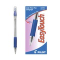 Pens | Pilot 32002 EasyTouch Fine 0.7 millimeter Stick Ballpoint Pen - Blue Ink/Clear/Blue Barrel (1-Dozen) image number 1