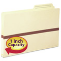File Folders | Smead 76487 1 in. Expansion Legal Size File Pockets - Manila image number 2