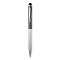 Pens | Zebra 33602 StylusPen Medium 1 millimeter Retractable Telescopic Ballpoint Pen/Stylus - Black Ink/Blue/Gray Barrel (2/Pack) image number 2