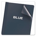 Just Launched | Oxford 55838EE 3 Fasteners 1/2 in. Capacity Clear Front Report Cover - Letter, Dark Blue (25/Box) image number 3