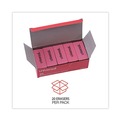 Erasers & Correction Supplies | Universal UNV55120 Rectangular Bevel Block Pencil Erasers - Small, Pink (20/Pack) image number 6