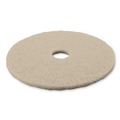 Cleaning & Janitorial Accessories | 3M 3500-20 20 in. Diameter Ultra High-Speed Natural Blend Floor Burnishing Pads 3500 - Tan (5/Carton) image number 2