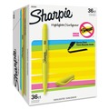 Highlighters | Sharpie 2003991 Pocket Style Chisel Tip Highlighter Value Pack - Yellow (36/Pack) image number 5