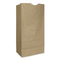 Food Service | Ross & Wallace Paper Products 130316500PK/BL 7.75 in. x 4.75 in. x 16 in. #16 Size Extra-Heavy-Duty Grocery Paper Bags - Kraft (500/Bundle) image number 0