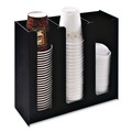 Cups and Lids | Vertiflex Commercial Grade VFPC-1000 Cup Holder for 8 oz to 32 oz Cups - Black image number 2