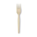 Just Launched | Dixie SSF11B SmartStock Series-O 6.5 in. Mediumweight Bio-Blend Plastic Cutlery Forks Refill - Beige (40/Pack, 24 Packs/Carton) image number 0