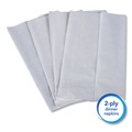 Paper Towels and Napkins | Scott 98740 13 in. x 12 in. 1-Ply Full-Fold Dispenser Napkins - White (6000/Carton) image number 4
