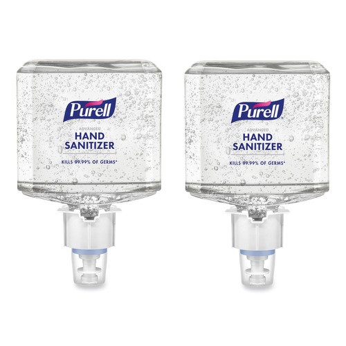 Cleaning & Janitorial Supplies | PURELL 6463-02 1200 ml Clean Scent Advanced Hand Sanitizer Gel Refill for ES6 Dispensers (2/Carton) image number 0