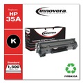 Back to School Sale | Innovera IVRB435A Remanufactured Black Toner Replacement for CB435A #35A 1500 Page-Yield image number 1