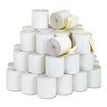 Paper Towels and Napkins | PM Company 7706 3 in. x 90 ft. Impact Printing Carbonless Paper Rolls - White/Canary (50/Carton) image number 0