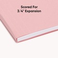 Back to School Sale | Smead 64066 Letter Size 1/5-Cut Tabs Colored Hanging File Folders - Pink (25/Box) image number 4