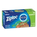 Food Service | Ziploc 383211 6.5 in. x 5.88 in. Resealable Sandwich Bags - Clear (1080/Carton) image number 2