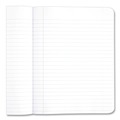 Back to School Sale | Mead 09910 9.75 in. x 7.5 in. Sheets Wide/Legal Rule Composition Book - Black Cover image number 1