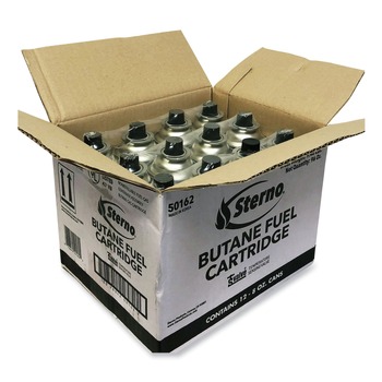  | Sterno 50162 8 oz. Butane Fuel Cartridge (12/Carton)