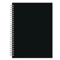 Notebooks & Pads | Blue Sky BLS131793 8.63 in. x 5.88 in. 12-Month (Jan-Dec 2026) Enterprise Weekly/Monthly Notes Planner - Black Cover image number 1