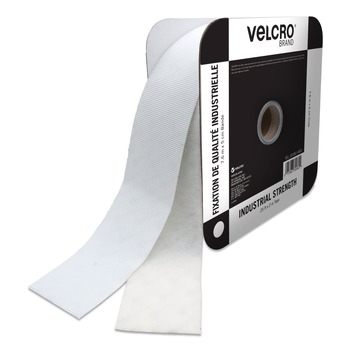  | Velcro VEL-30082-AMS 2 in. x 25 ft. Industrial Strength Heavy-Duty Fasteners - White (1-Roll)