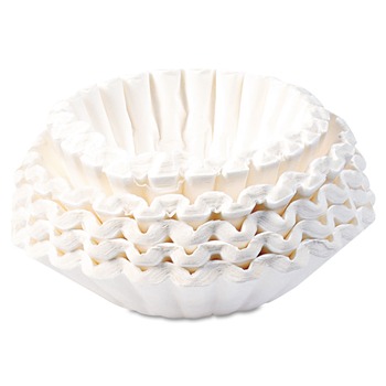 FACILITY MAINTENANCE SUPPLIES | BUNN 20132.0000 12 Cup Size Flat Bottom Coffee Filters (250/Pack)