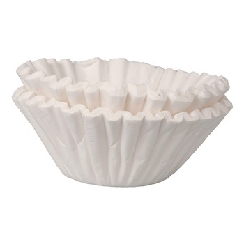 FACILITY MAINTENANCE SUPPLIES | BUNN 20132.0000 12 Cup Size Flat Bottom Coffee Filters (250/Pack)